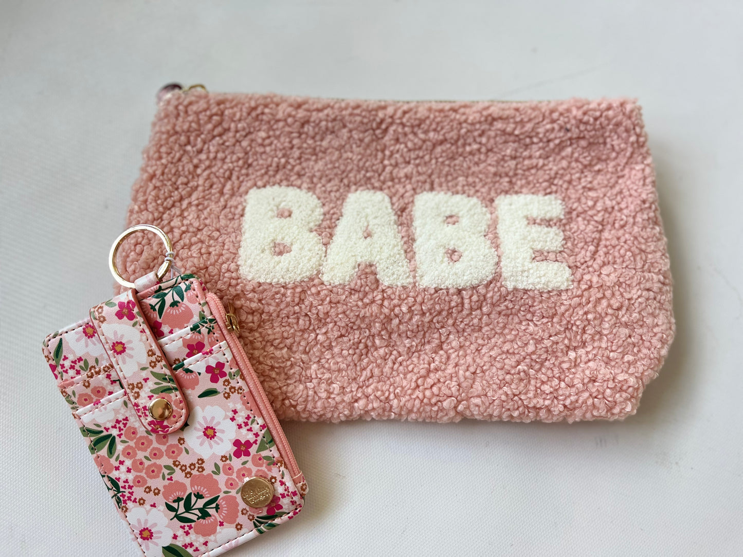 Zippered Sherpa Pouch