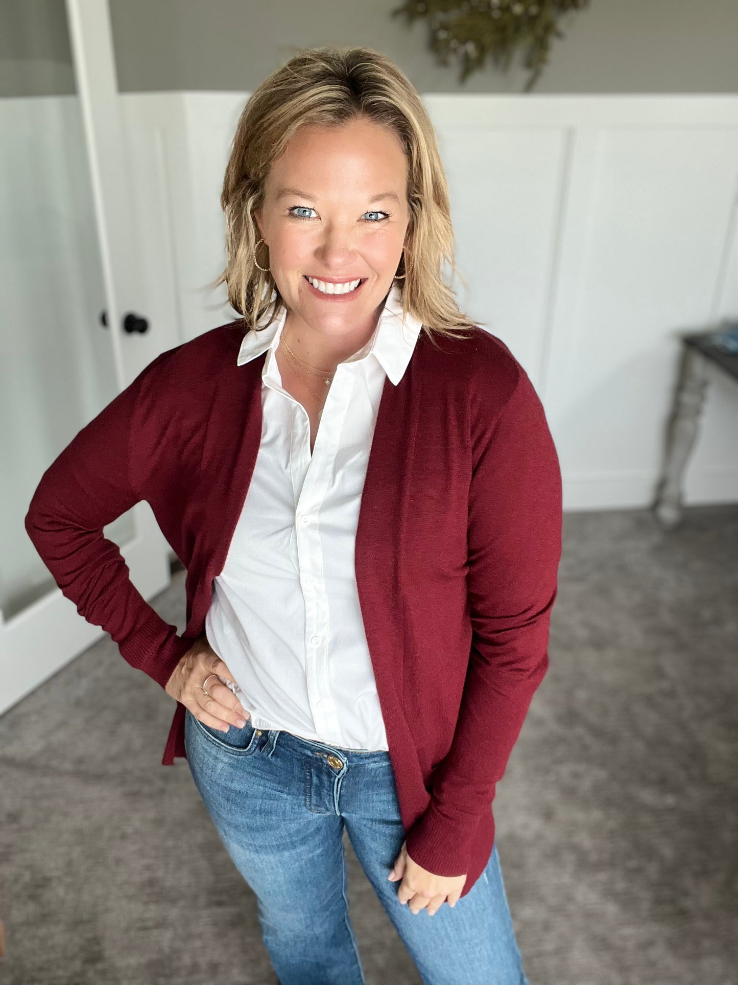 Classic White Button-Down