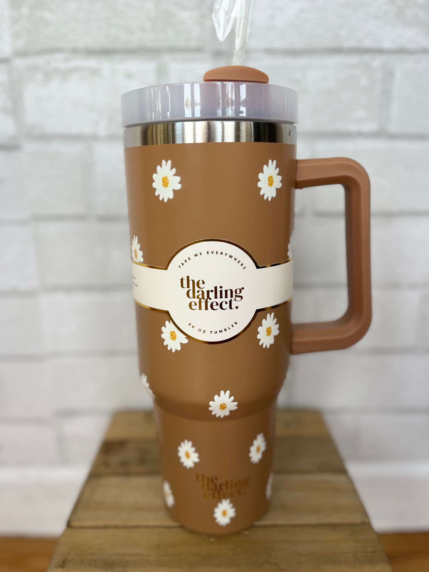 40 OZ Floral Tumbler