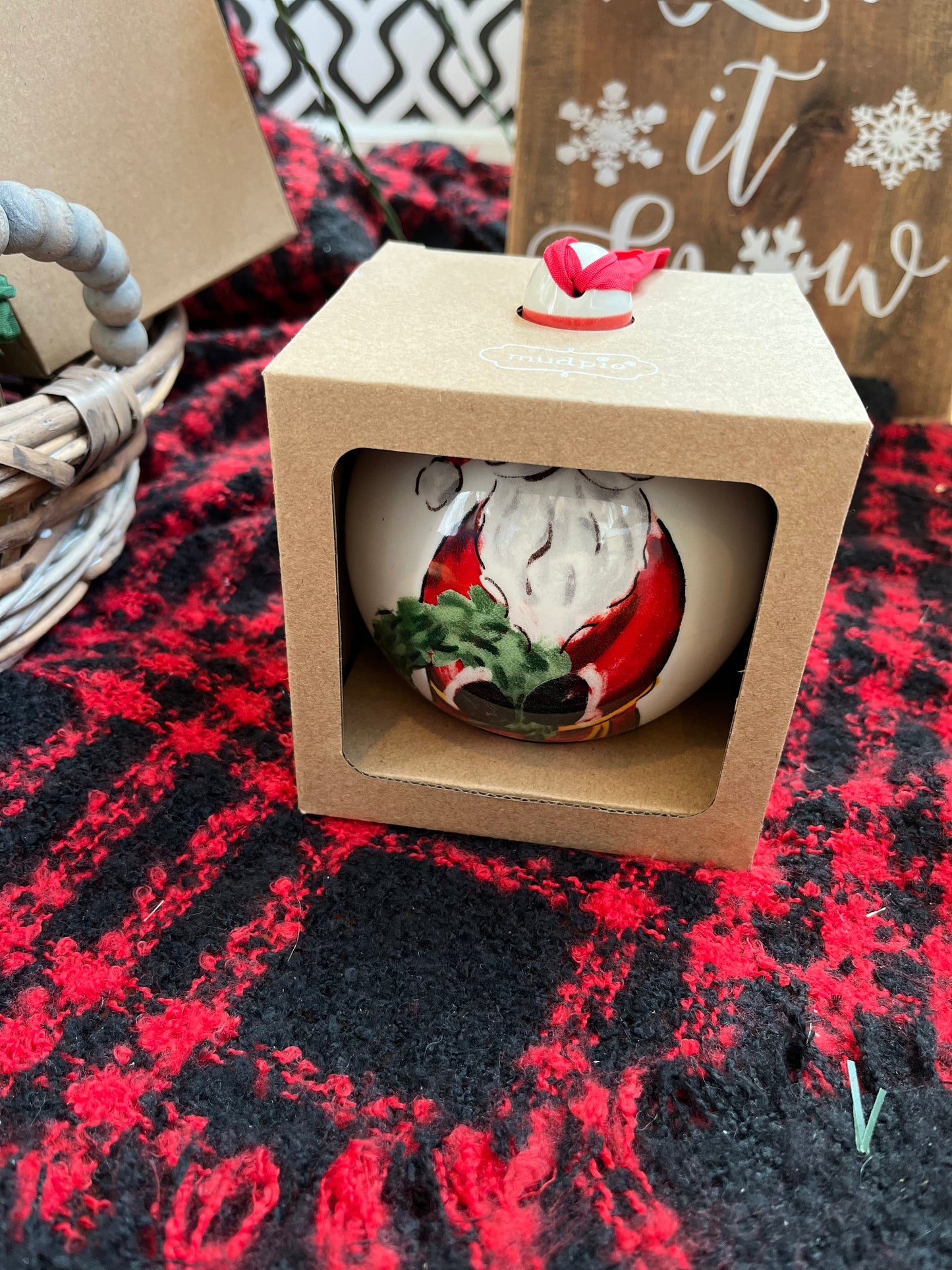 Ceramic Ball Ornament