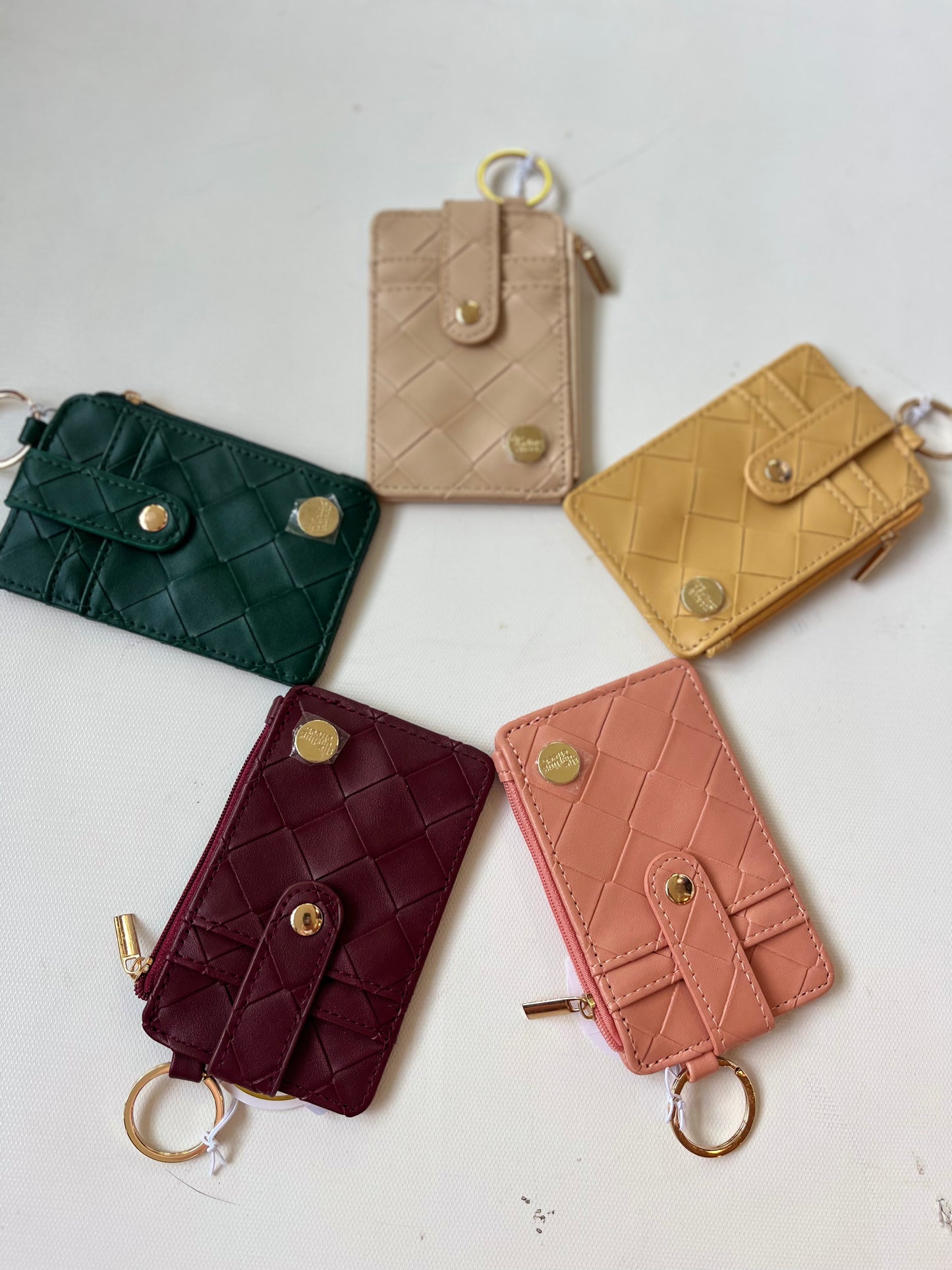 Woven Wallet Keychain