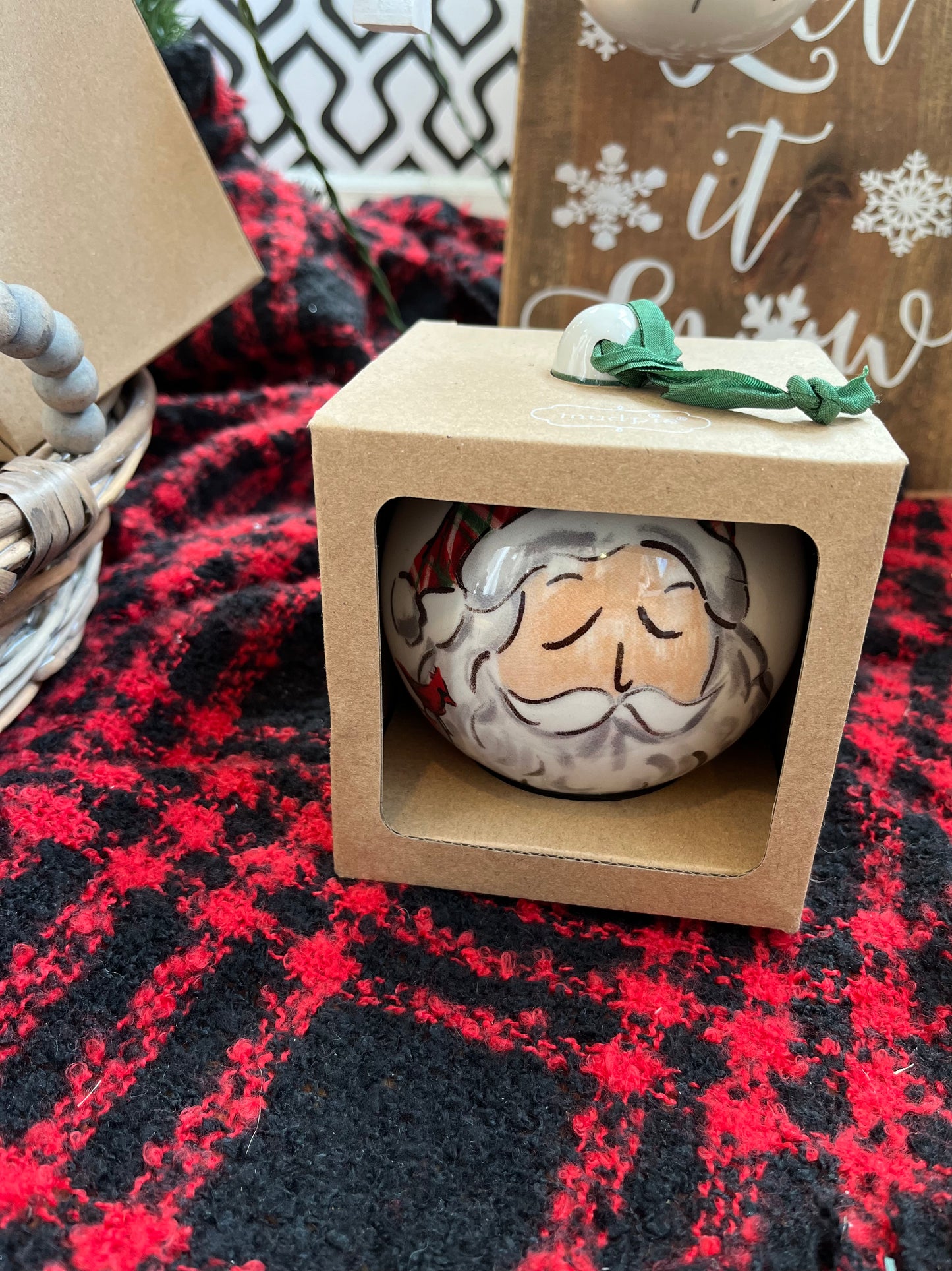 Ceramic Ball Ornament