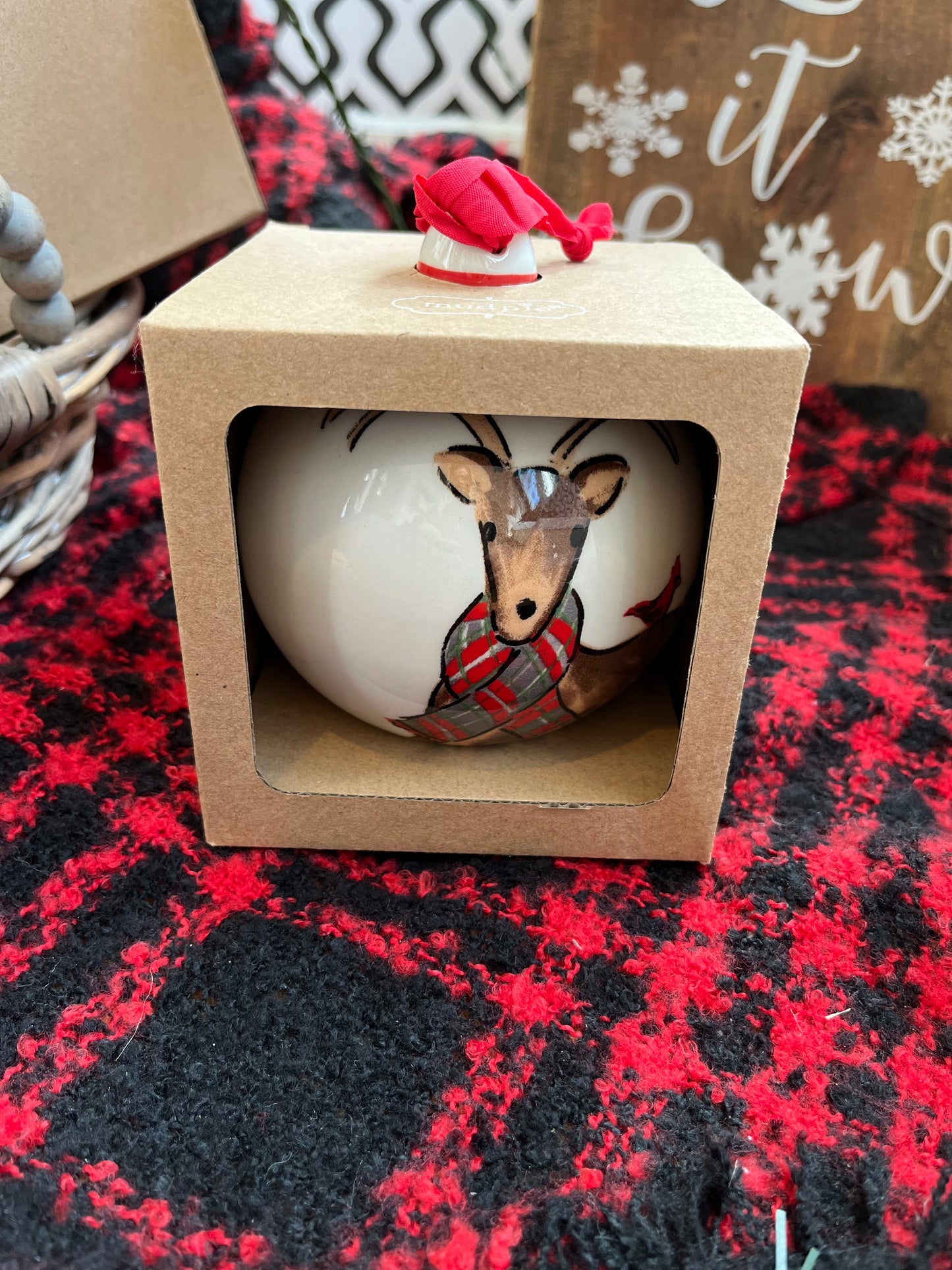 Ceramic Ball Ornament