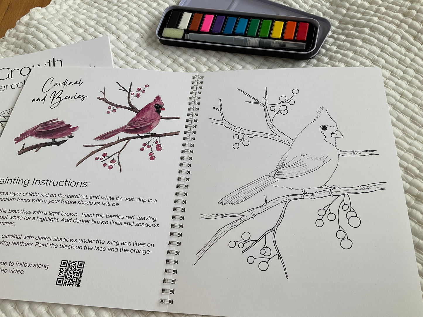 Winter Watercolor Workbook