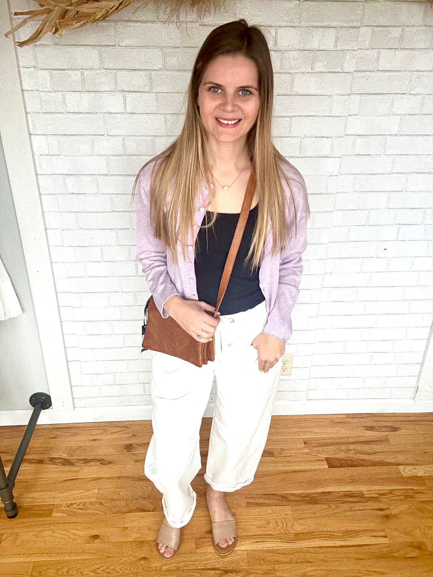 Della Cardigan - Lavender - A Bushel & A Peck