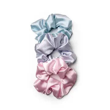 Satin Scrunchies Pack of 3
