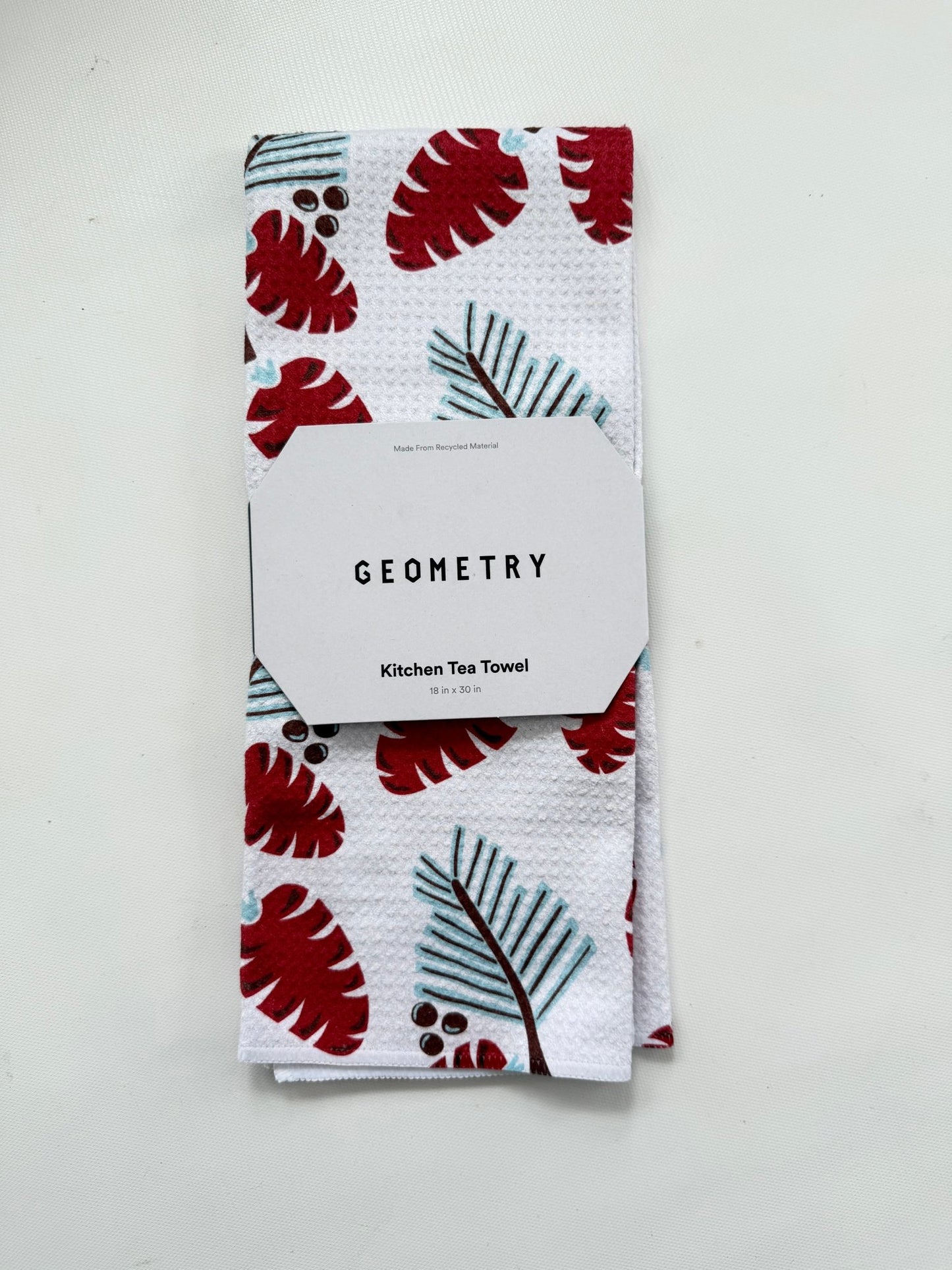 Geometry Tea Towel - Winter - A Bushel & A Peck