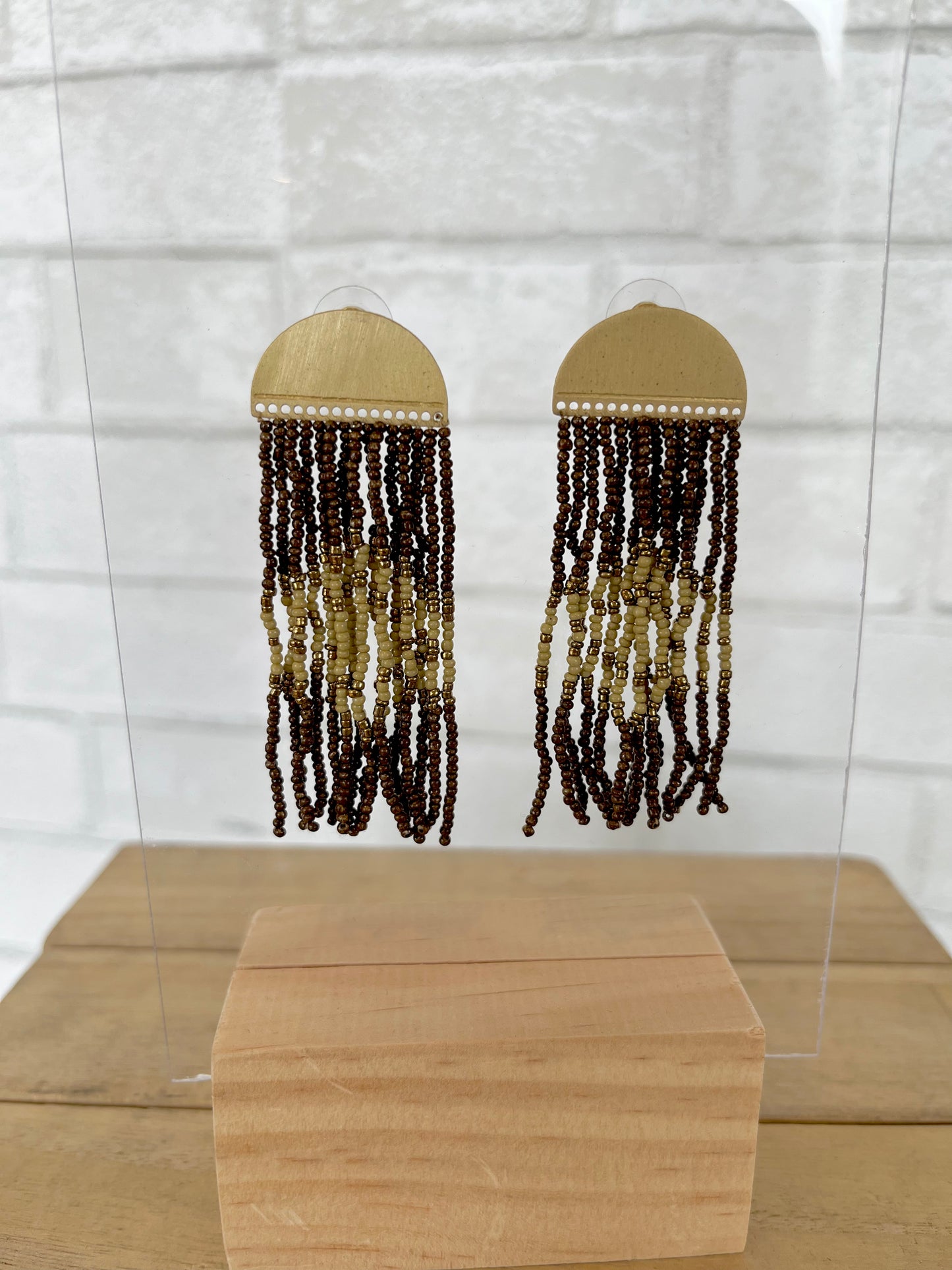 Beaded Dangle Earrings
