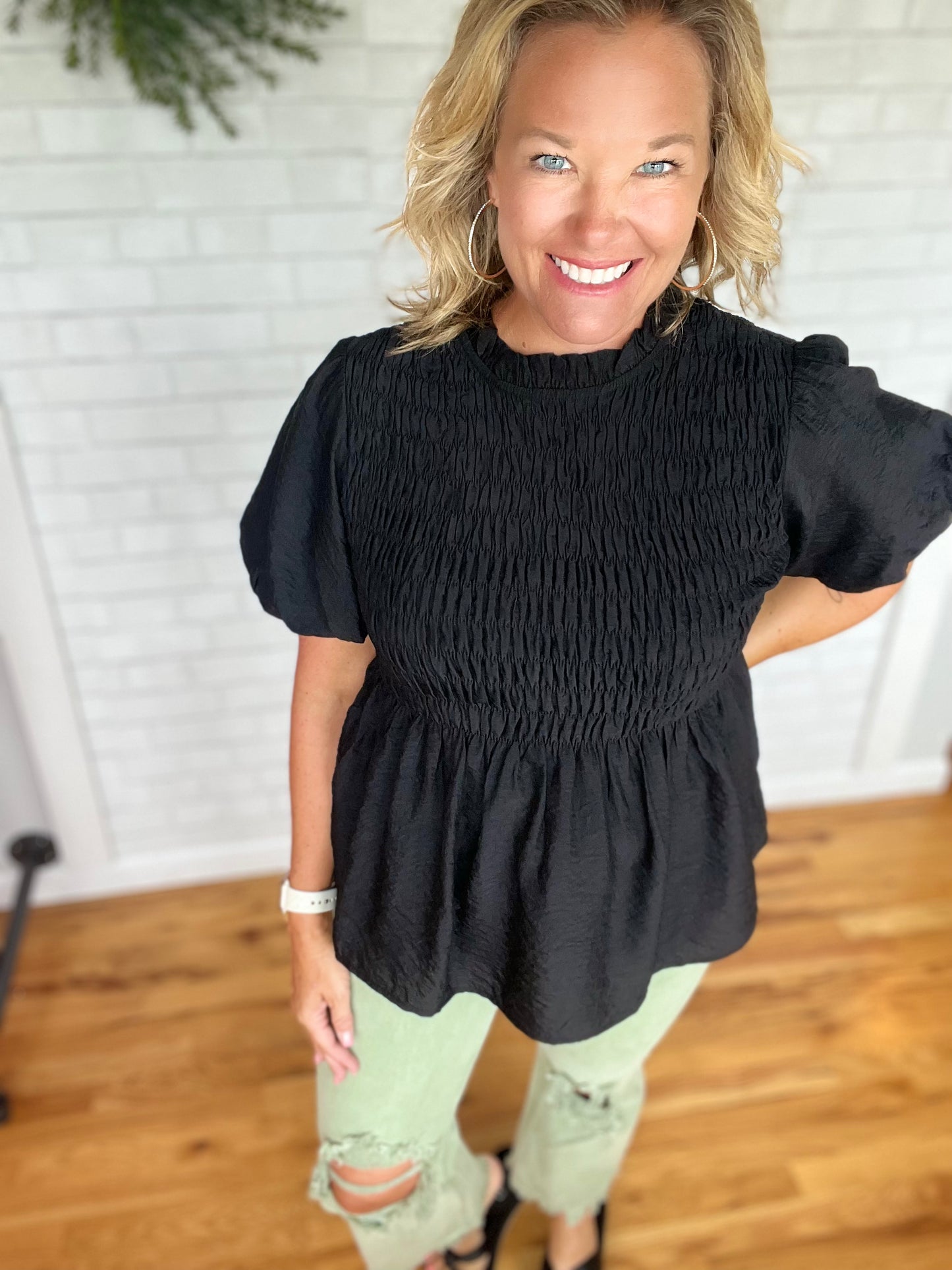 Chelsea Blouse - Black