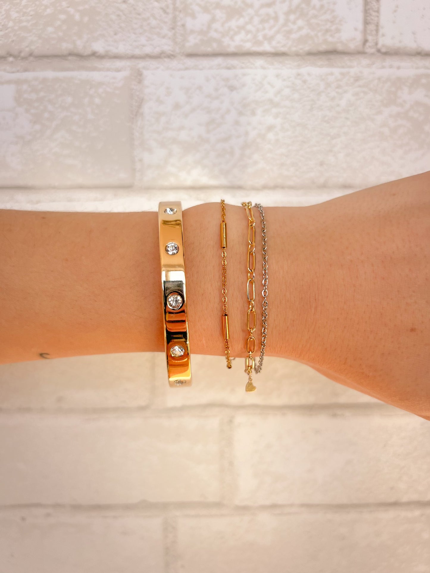 Gold Bangle Bracelet