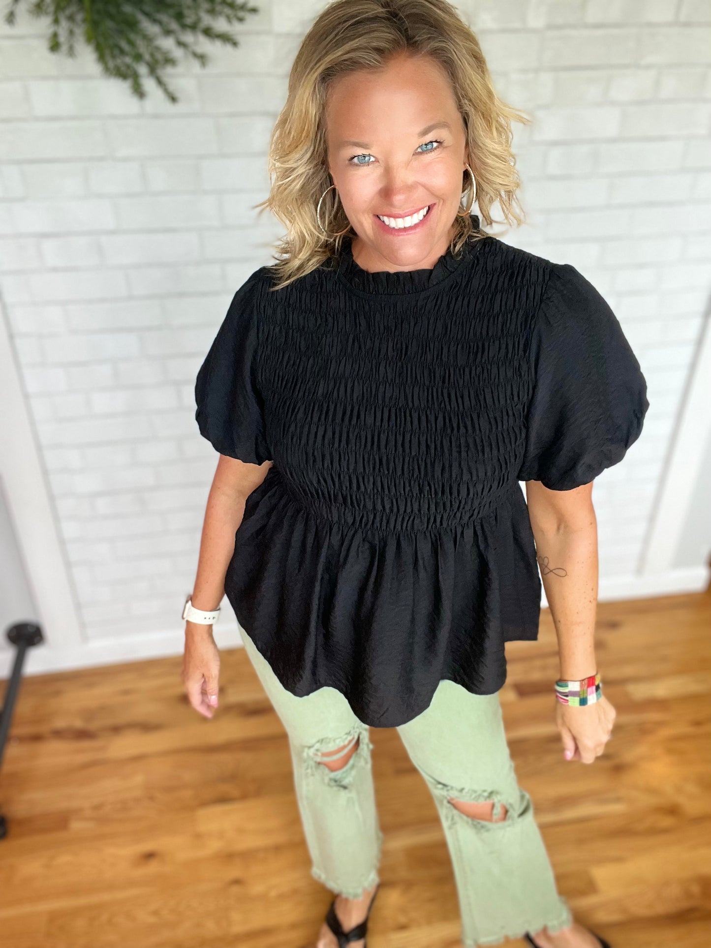 Chelsea Blouse - Black
