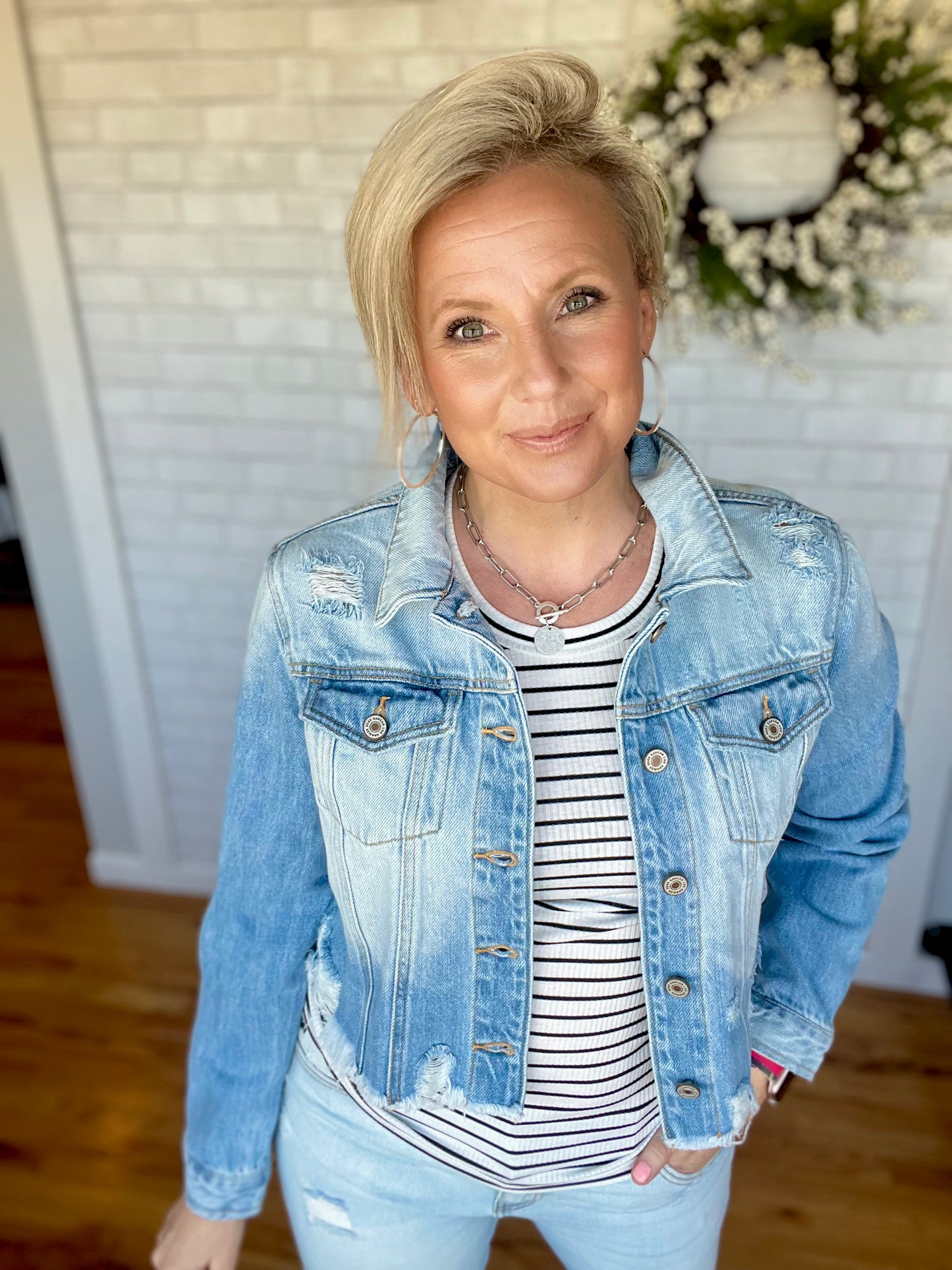 Halston Denim Jacket by Kancan