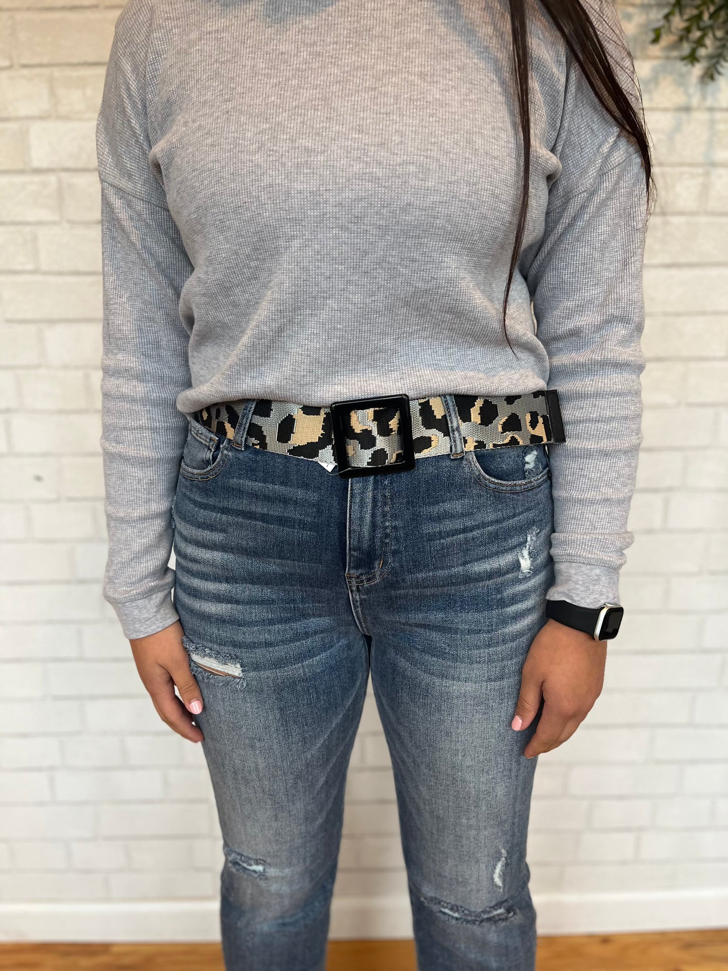 Grey Camo Belt