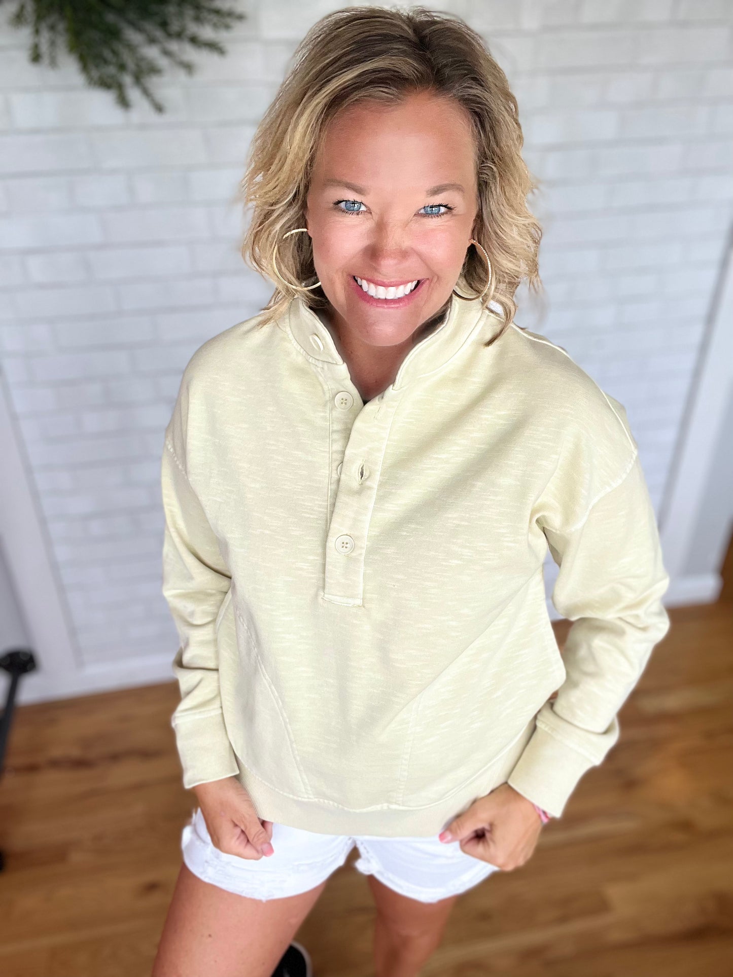 Alora Top - Cypress Green