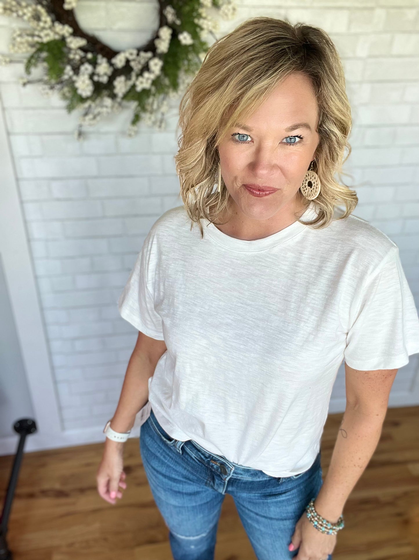 Julia Tee - White