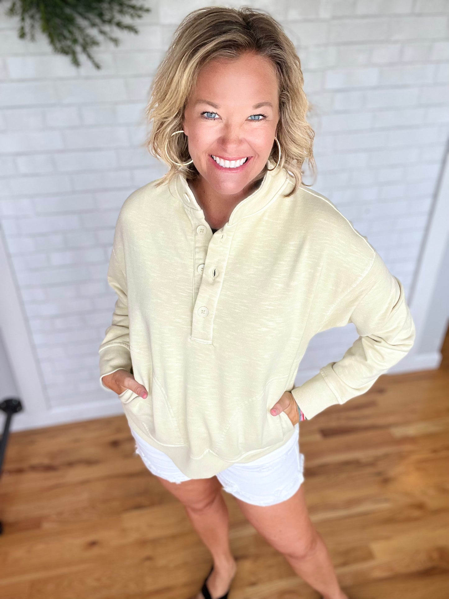 Alora Top - Cypress Green