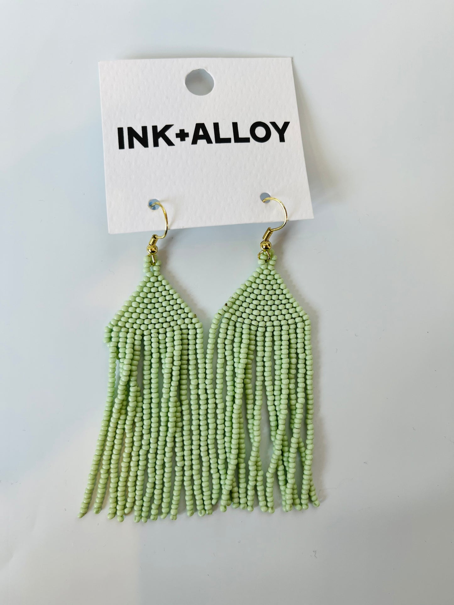 Michelle Beaded Fringe Earrings