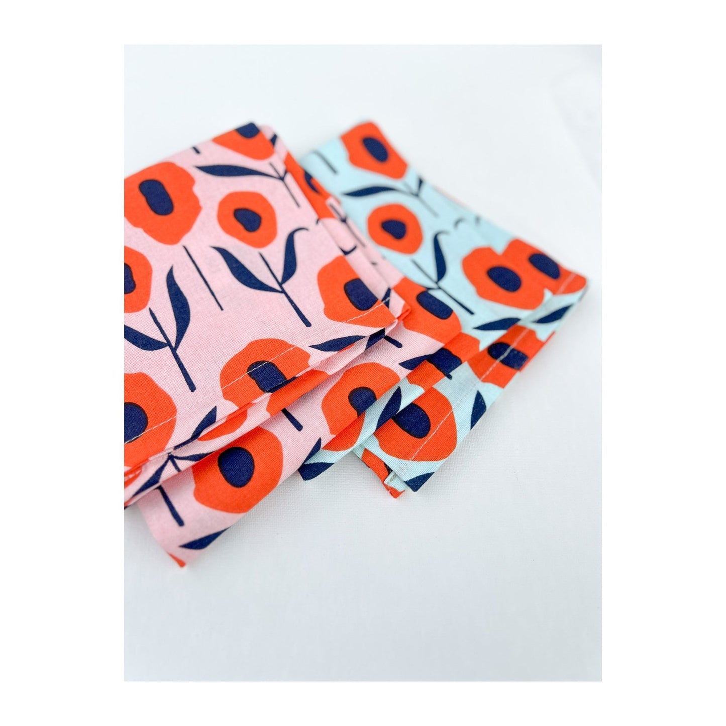 Poppy Dish Towel - A Bushel & A Peck