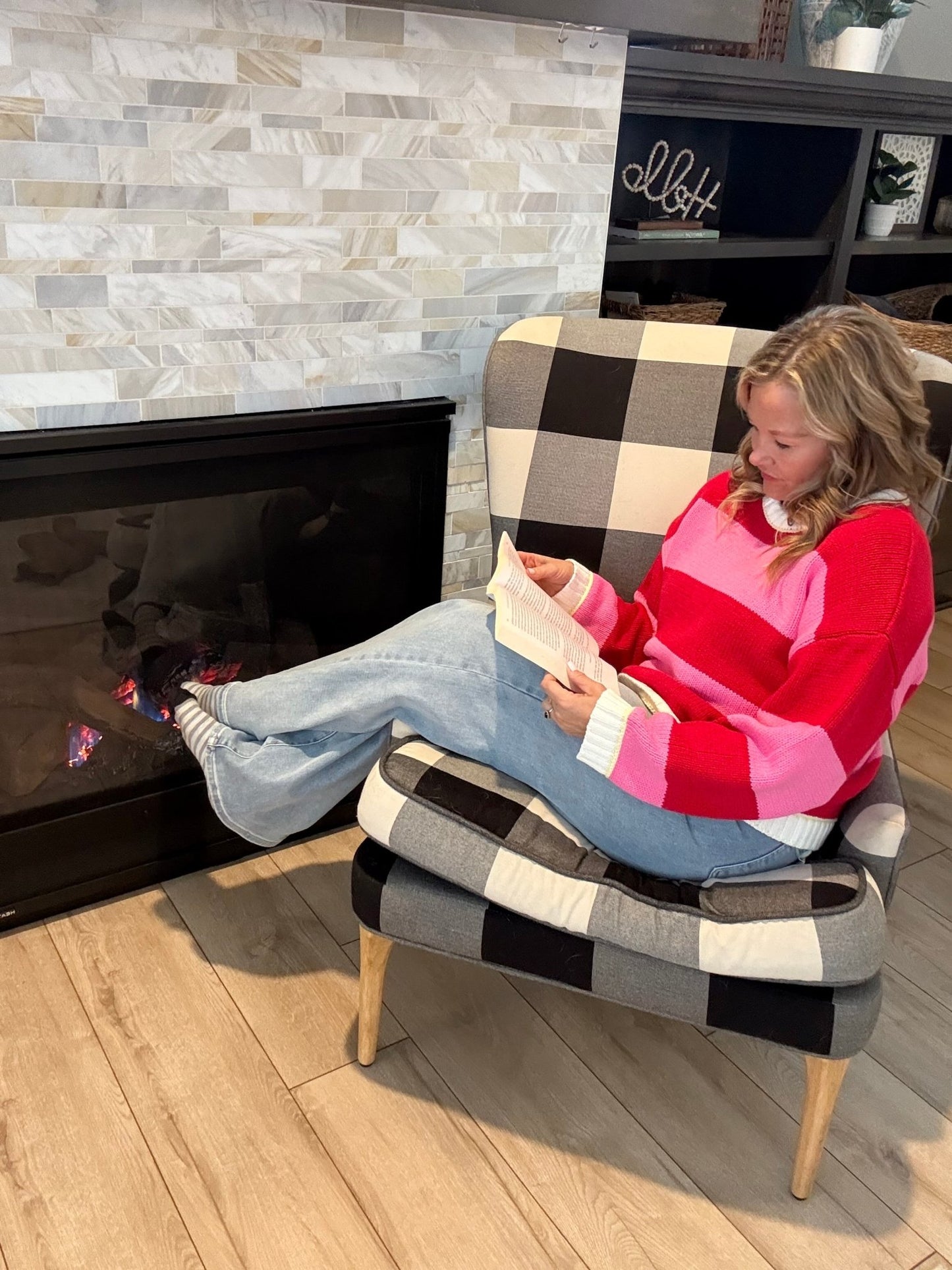 Rita Relaxed Sweater - Pink - A Bushel & A Peck