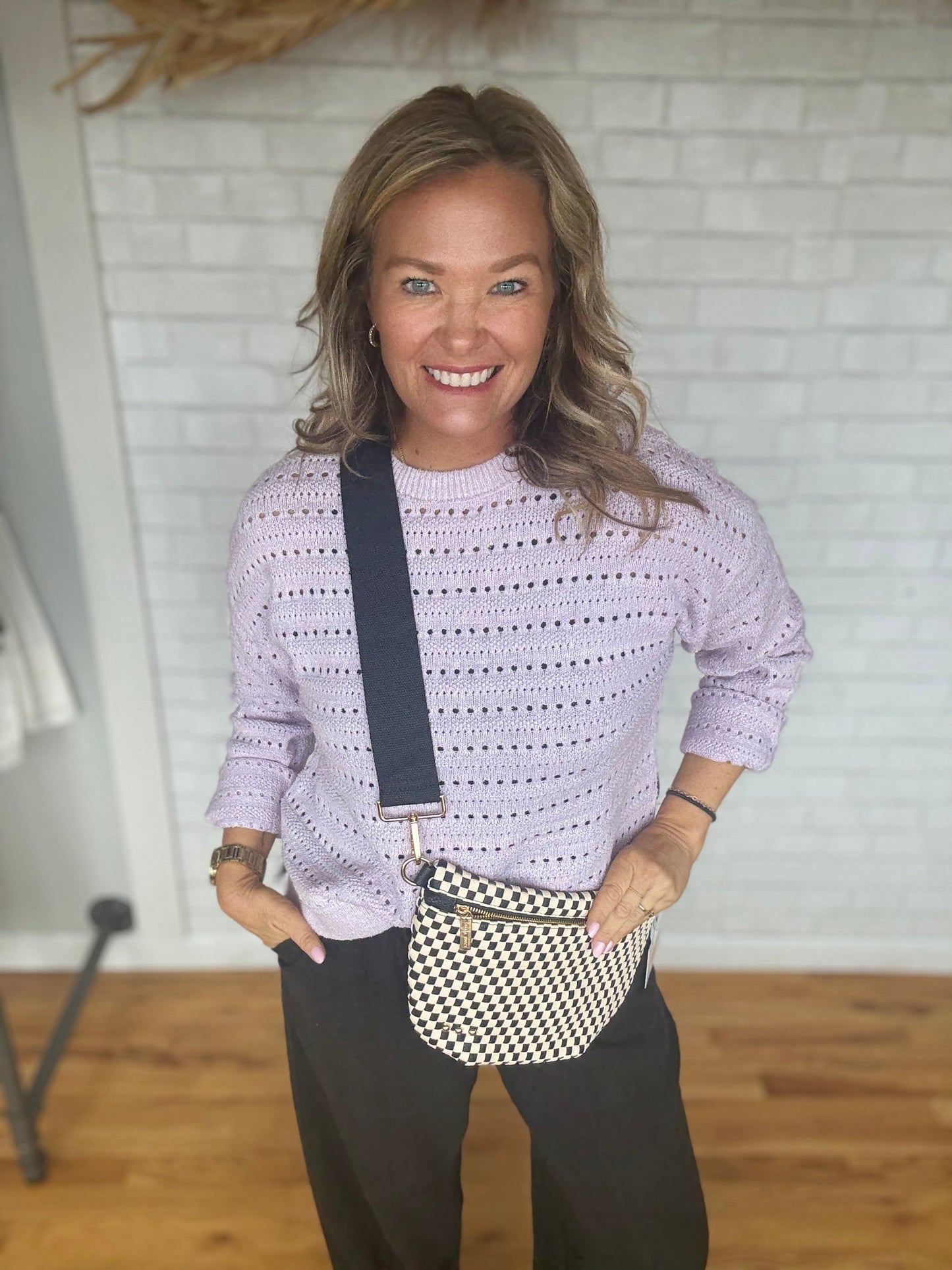 Robin Sweater - Petal Lilac - A Bushel & A Peck