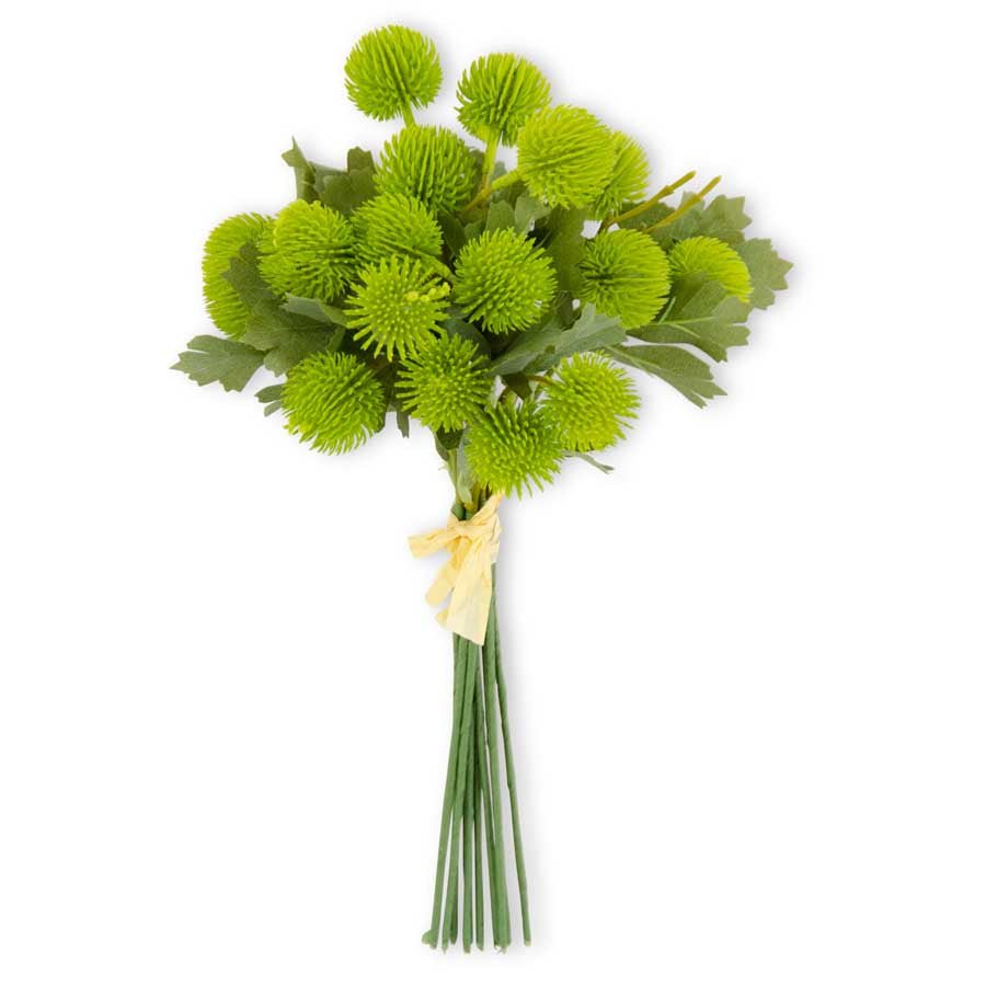 13 Inch Green Sycamore Fruit Ball Bundle - A Bushel & A Peck