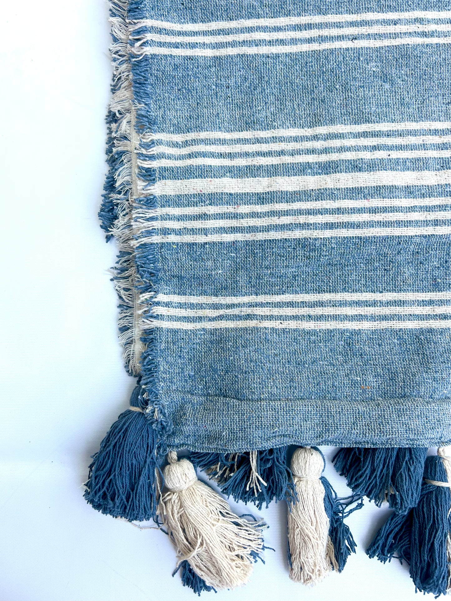 Blue Poncha Table Runner