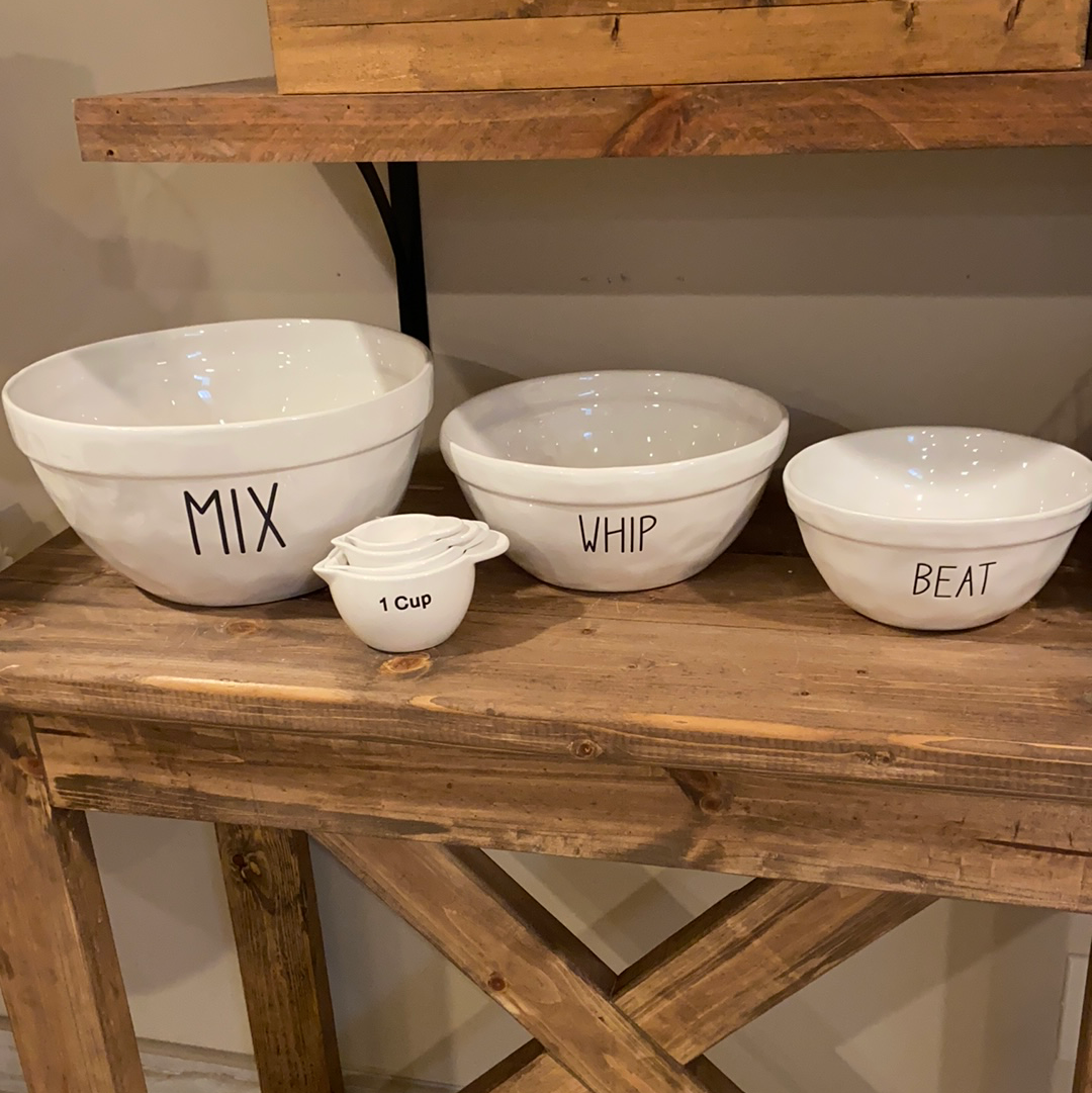 Mixing Bowls-Mix, Whip, Beat