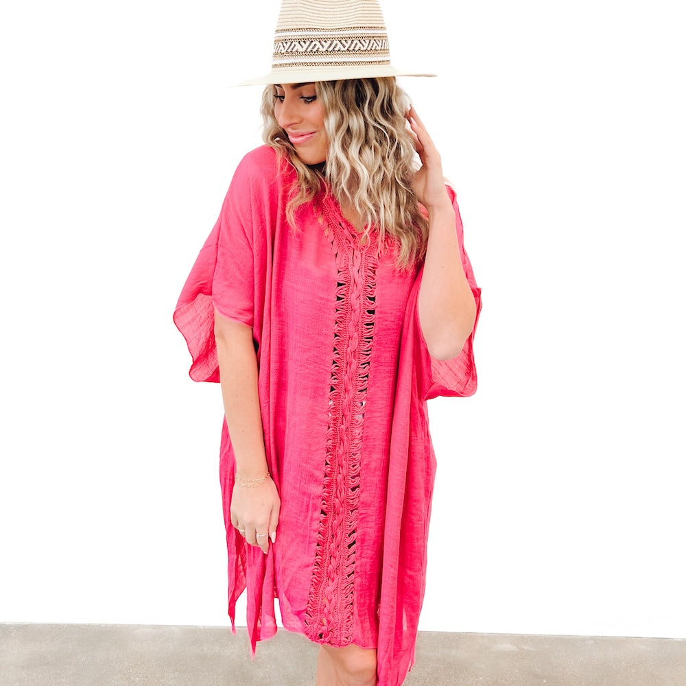 Sunday In Naples Crochet Kimono-Pretty Simple