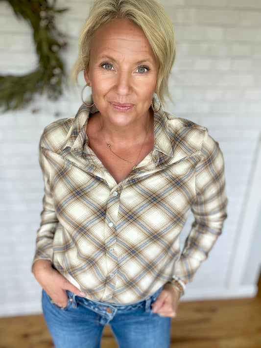 Yana Button Up