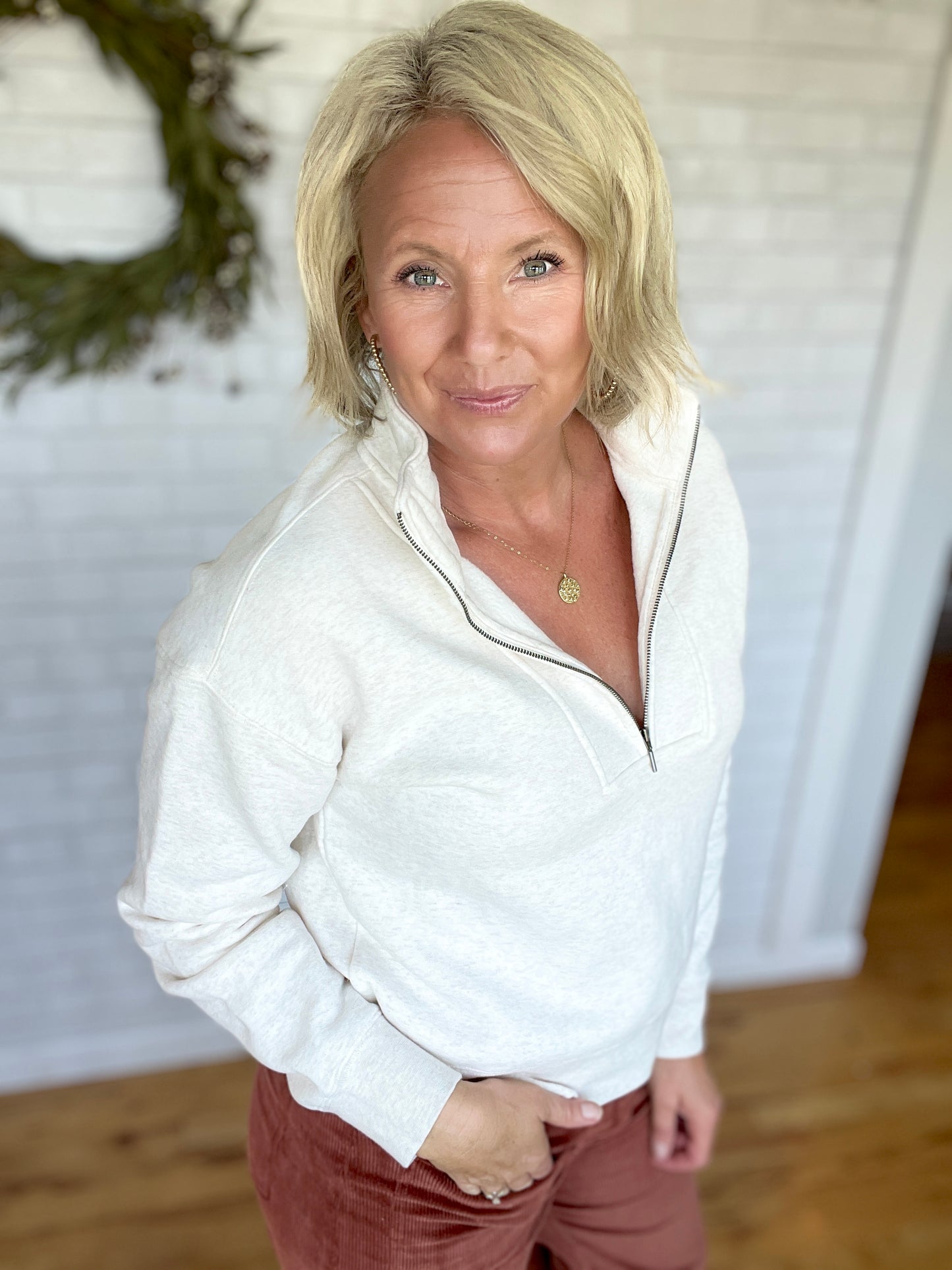 Serenity Zip Pullover