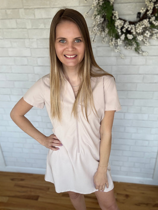Delta Dress - Almond