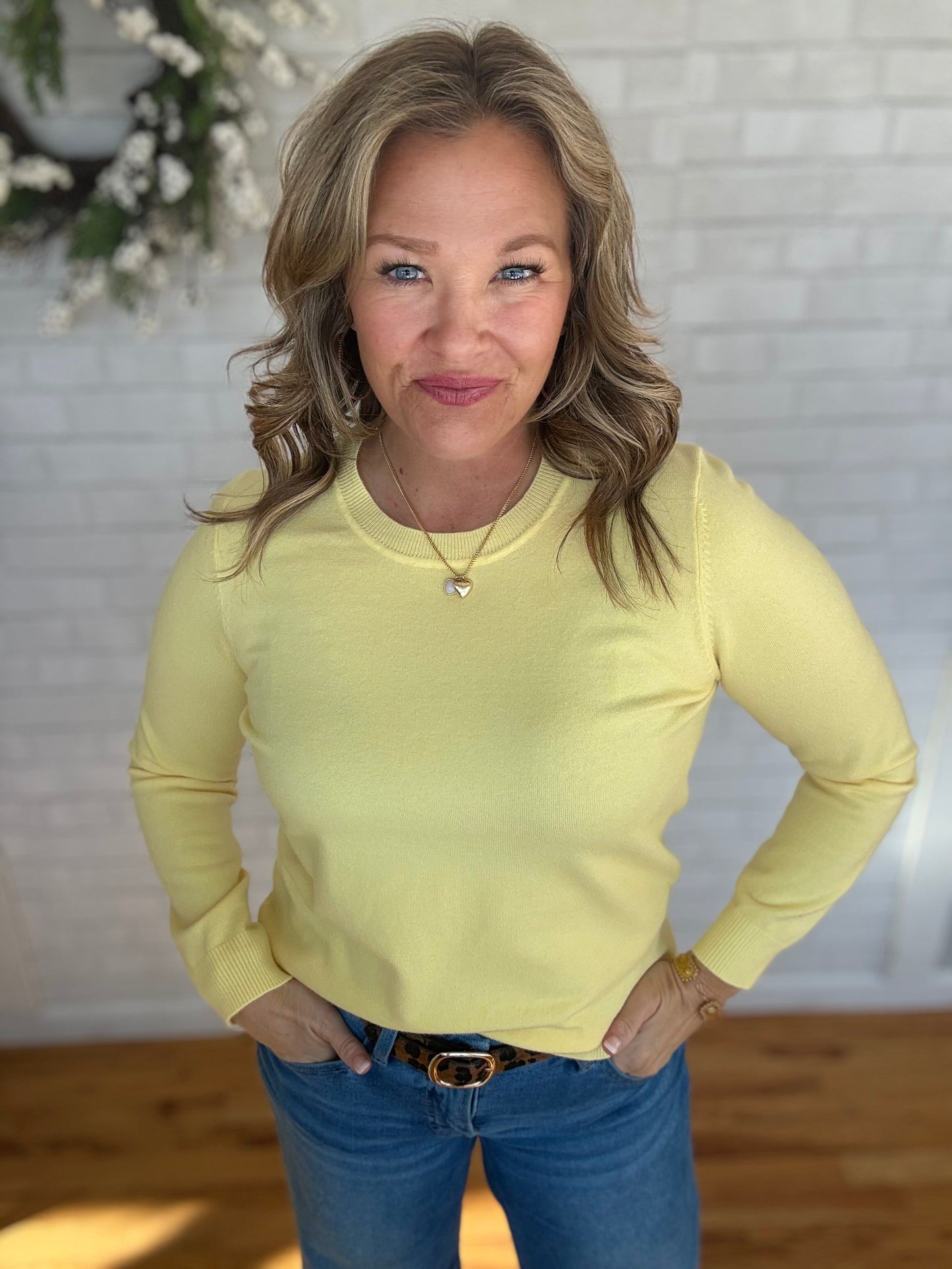 Ella Sweater - Yellow