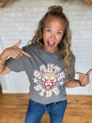Lakeville South T Shirt- Grey