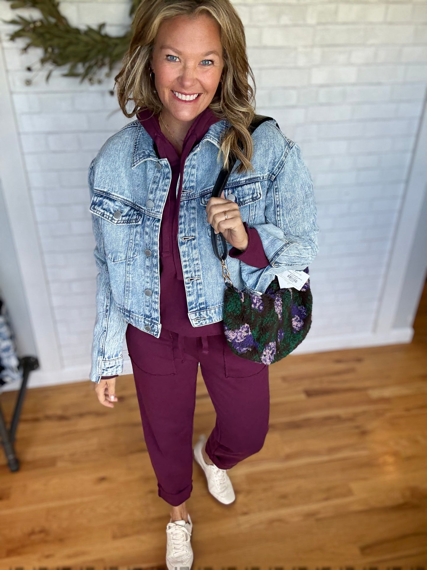 Malibu Hoodie -Dark Plum