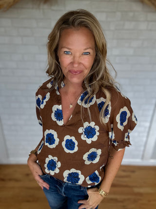 Bianca Floral Top