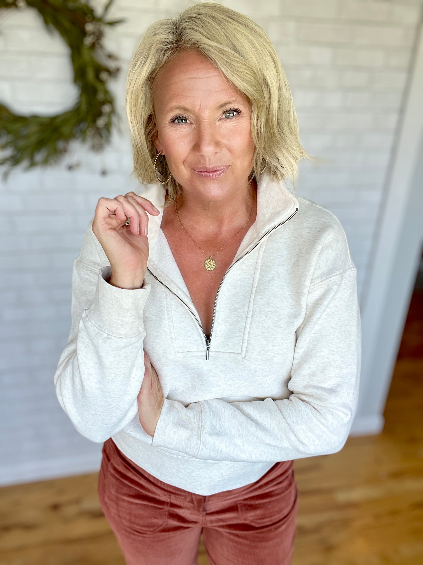 Serenity Zip Pullover