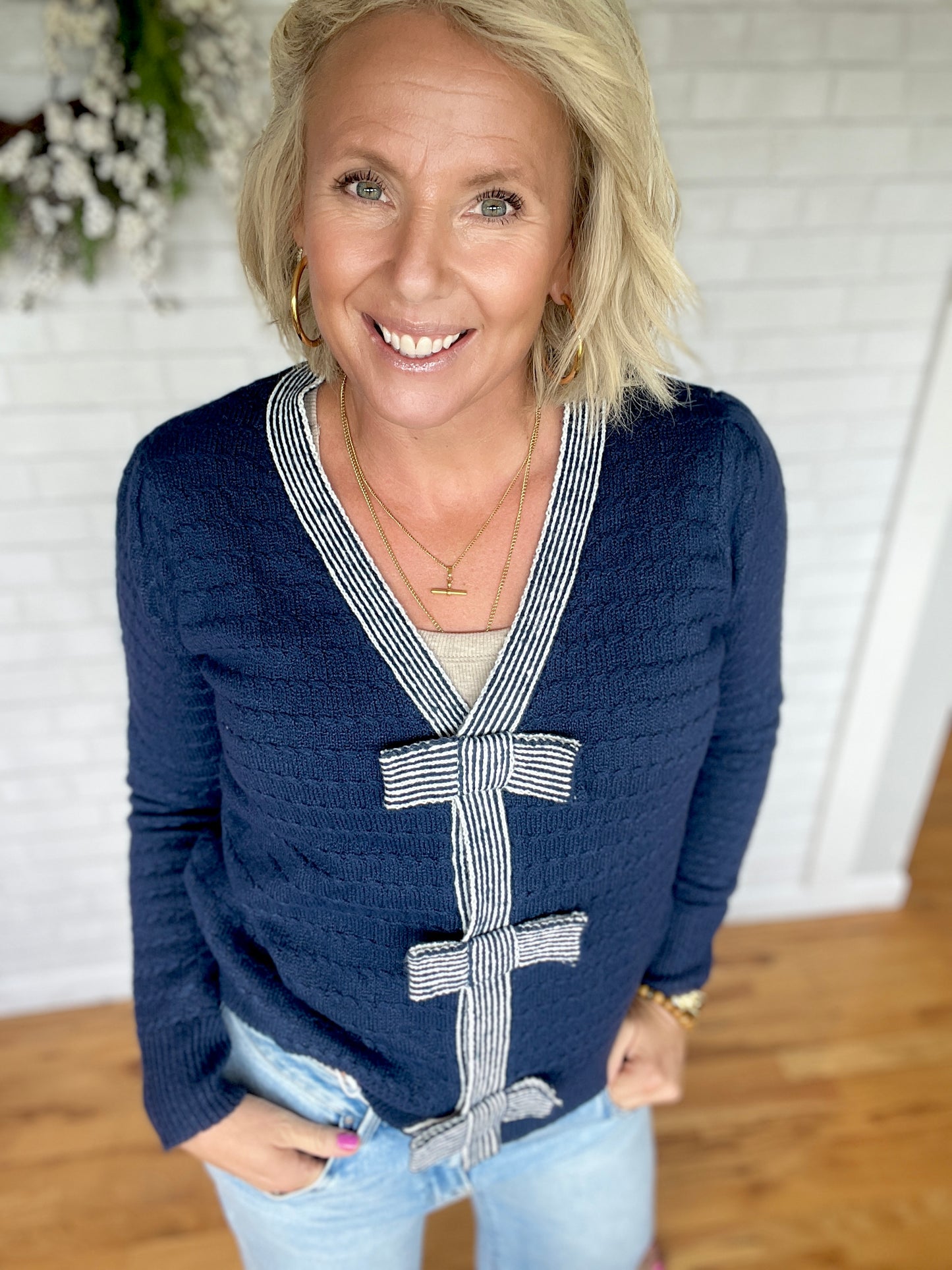Kelly Bow Cardigan