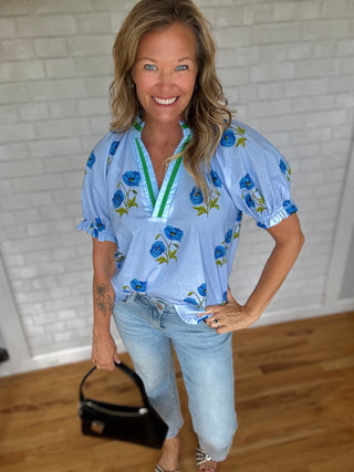 Tilly Floral Top