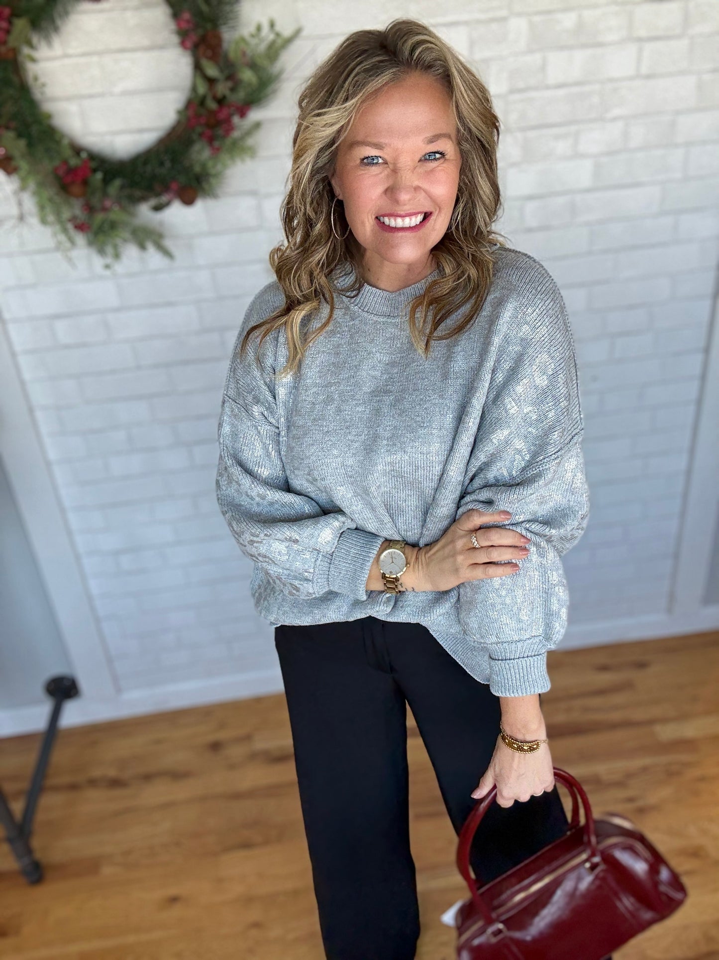 Animal Print Sweater