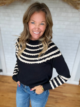 Catie Crochet Sweater