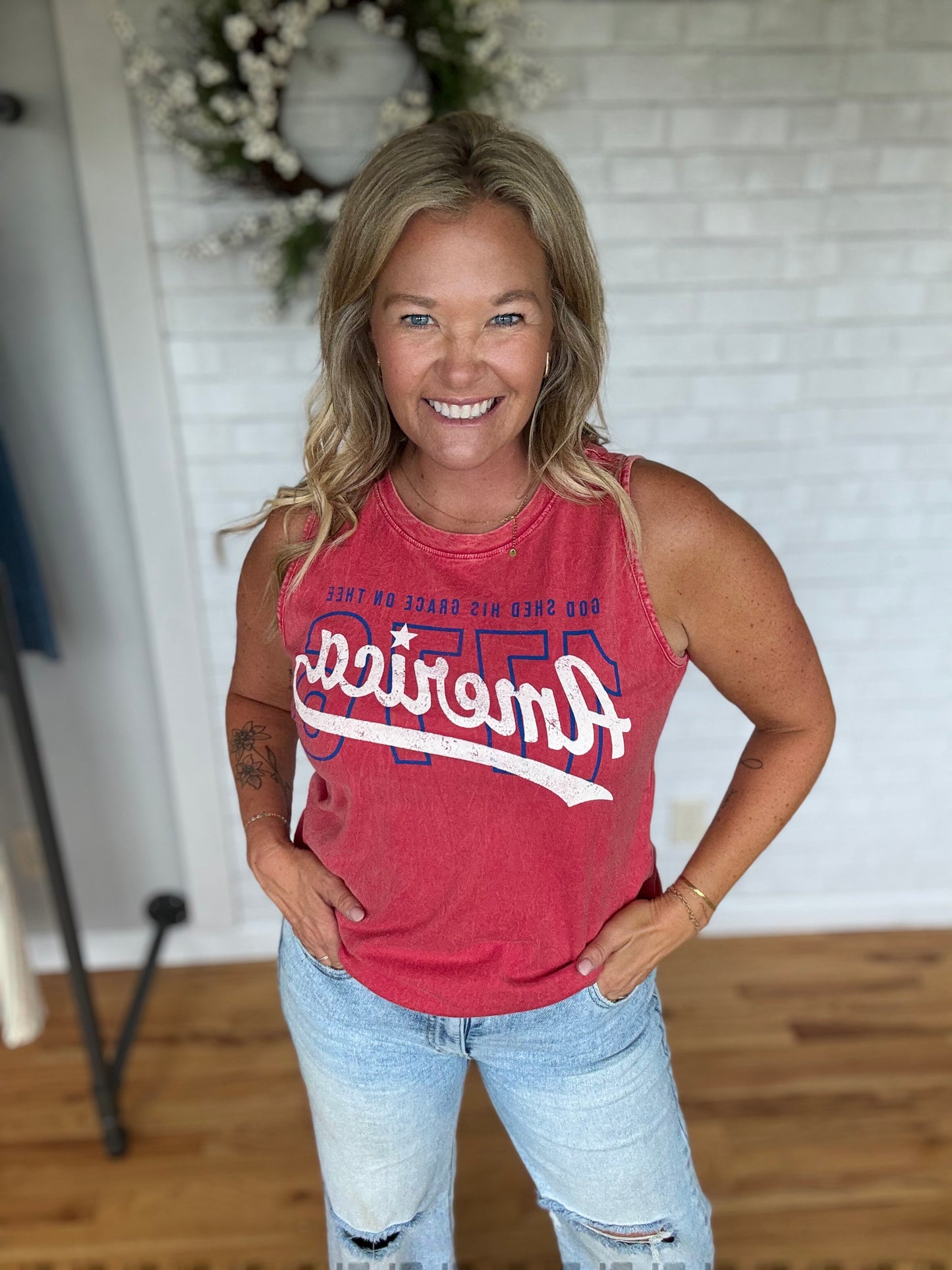 1776 Red Tank