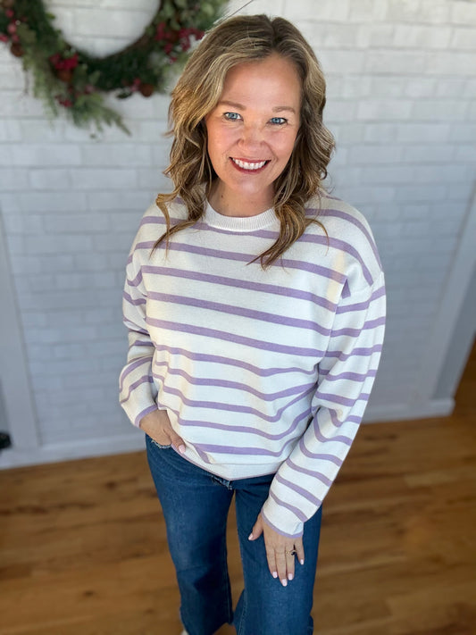 Preston Sweater - Lavender