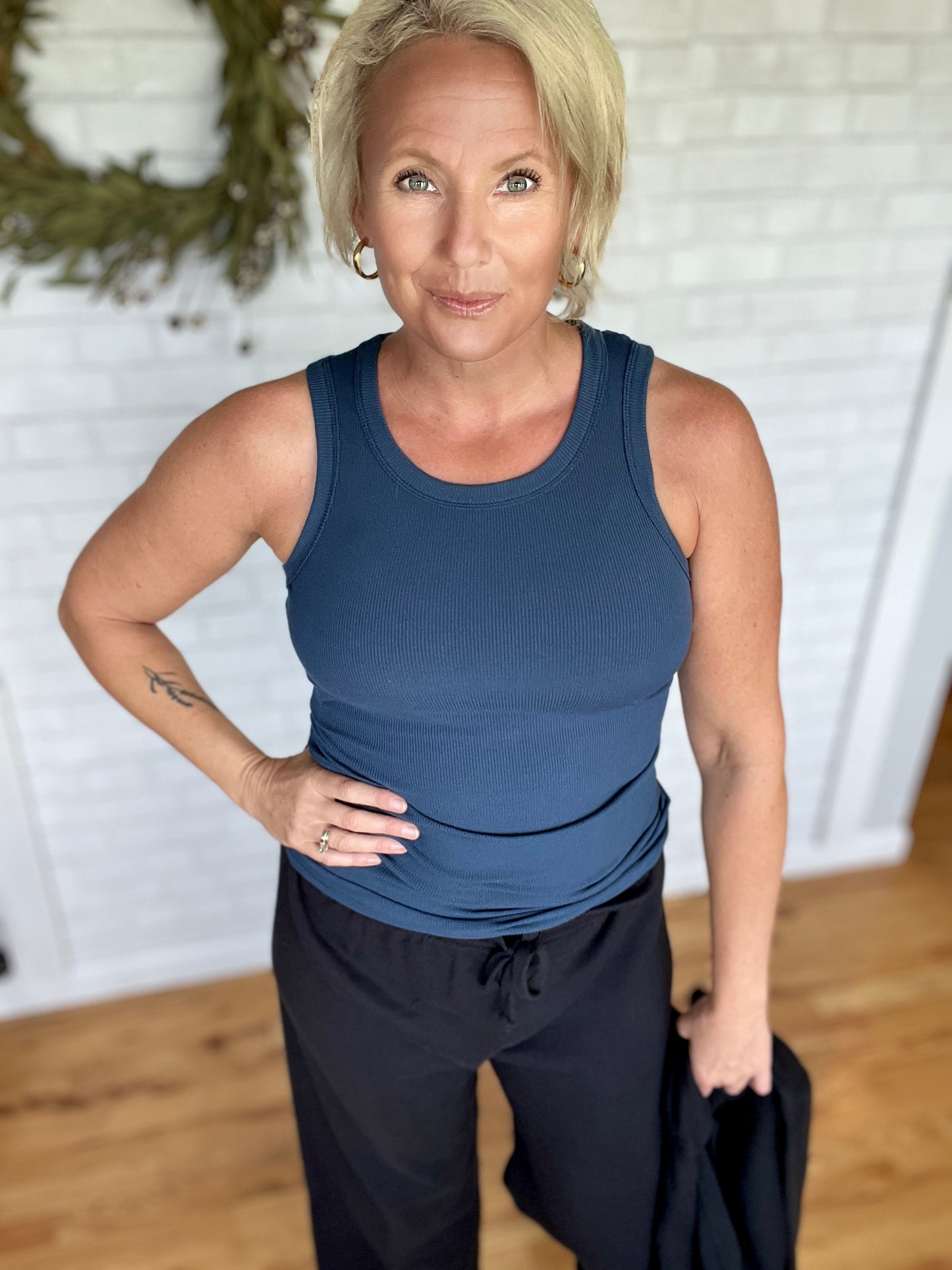 Essential Tank Top - Midnight Navy