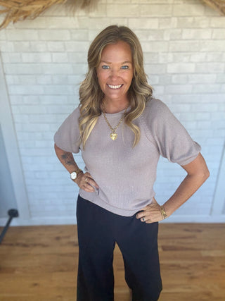 Roman Sweater - Mauve