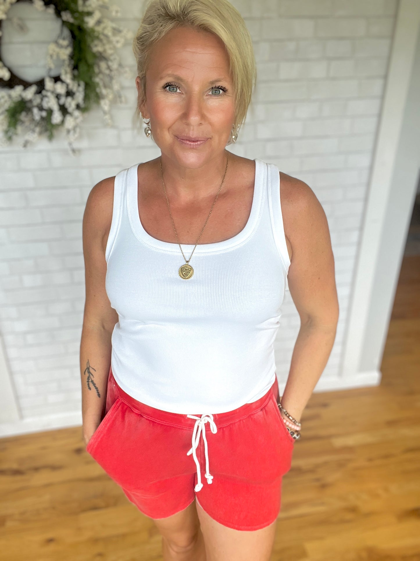 Clarkson Tank - White