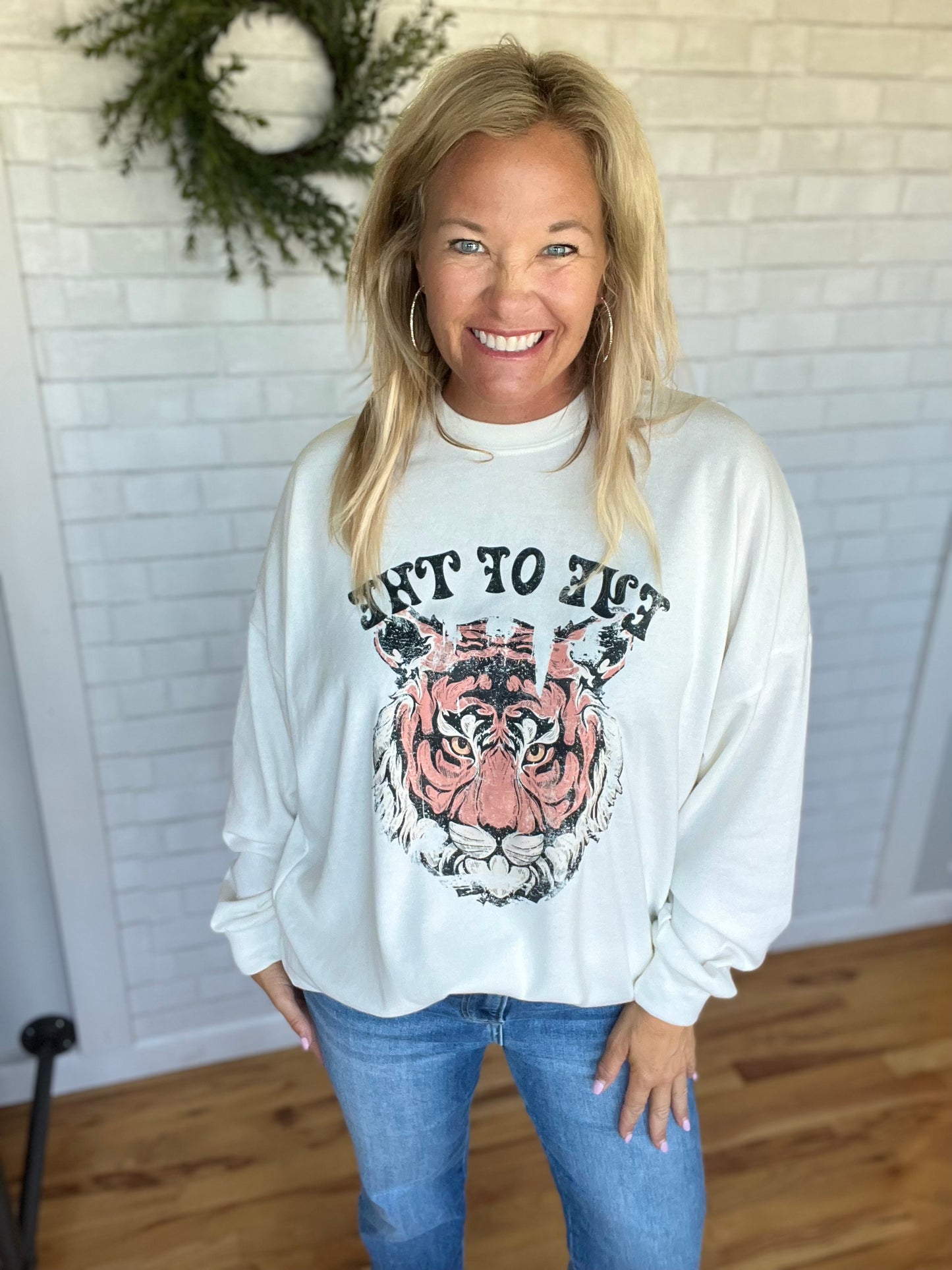 Eye of the Tiger Graphic Sweatshirt