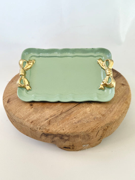 Mint Tray W/ Bows