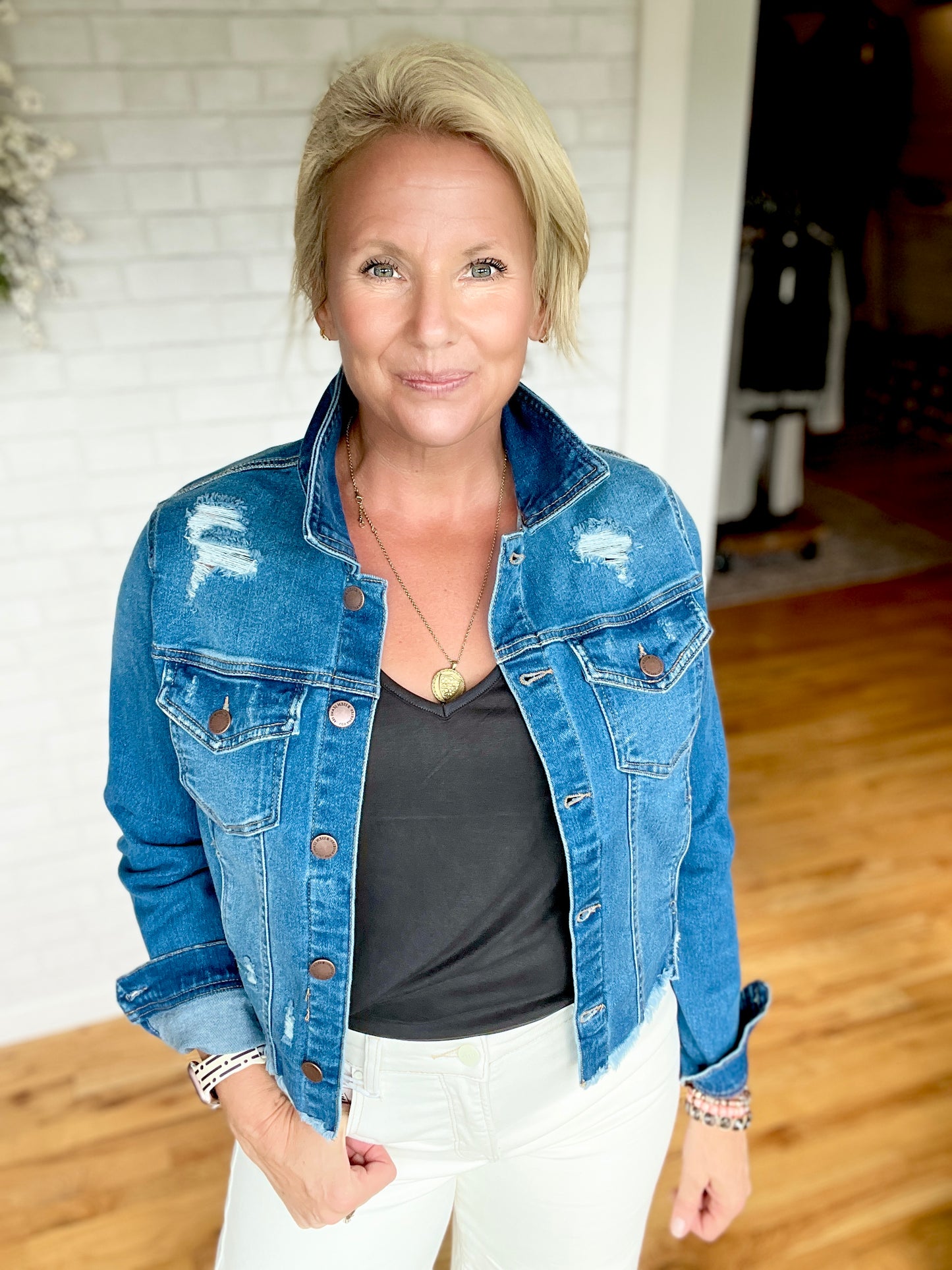 Violet Vintage Denim Jacket