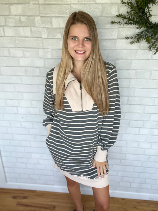 Dessa Striped Dress