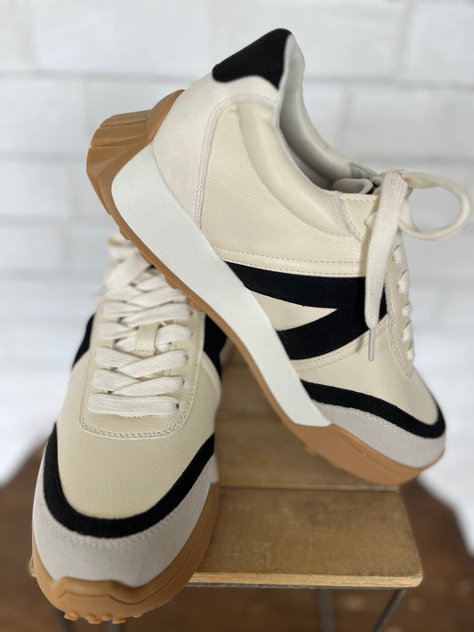 Town Sneaker - White Black